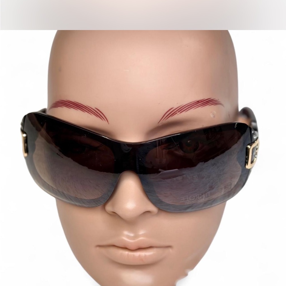 NWT SOUTH POLE Women Black and Gold Sunglasses NWT